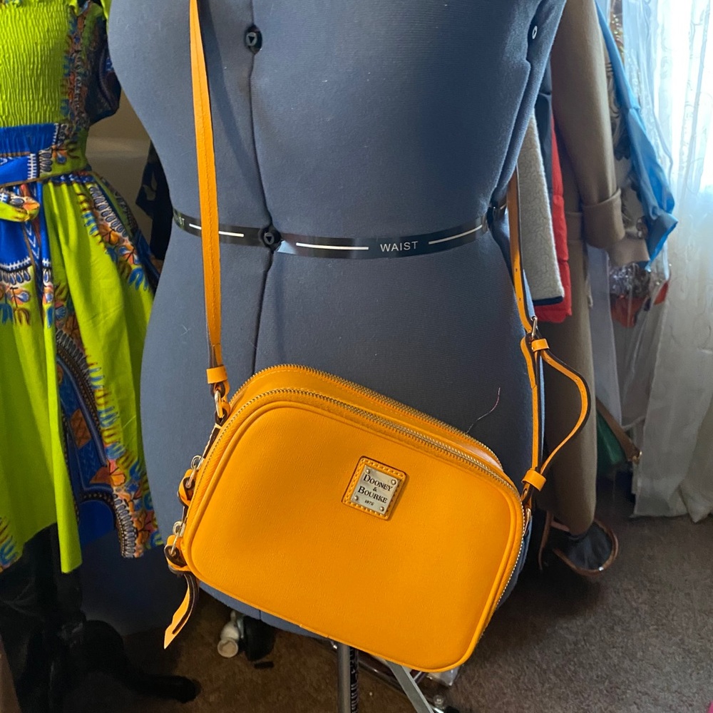 Mustard Dooney and Bourke Crossbody